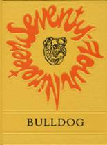 1974 Billings High School Yearbook from Billings, Oklahoma cover image