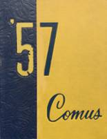 William Allen High School 1957 yearbook cover photo