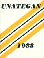 Unatego High School 1988 yearbook cover photo