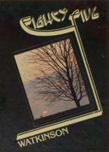 Watkinson High School 1985 yearbook cover photo
