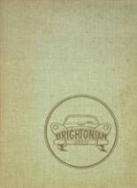 Brighton High School 1955 yearbook cover photo