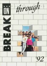 Bigfork High School 1992 yearbook cover photo