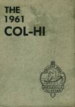 1961 College High School Yearbook from Bartlesville, Oklahoma cover image