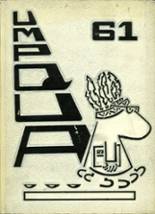 Roseburg High School 1961 yearbook cover photo
