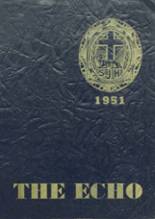 St. John the Baptist High School 1951 yearbook cover photo