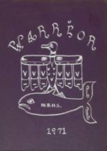Neah Bay High School 1971 yearbook cover photo