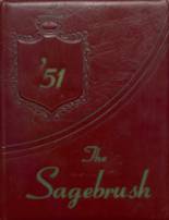 Brush High School 1951 yearbook cover photo