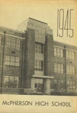 Mcpherson High School 1945 yearbook cover photo