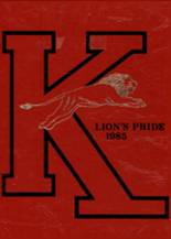 Kountze High School 1985 yearbook cover photo