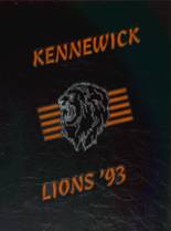 Kennewick High School 1993 yearbook cover photo