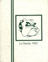 Albuquerque High School 1987 yearbook cover photo