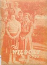Diamond High School 1954 yearbook cover photo