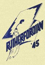Rutherford High School 1945 yearbook cover photo