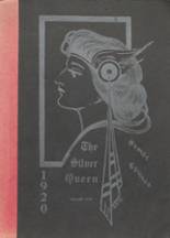 Aspen High School 1920 yearbook cover photo