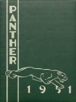 Derby High School 1951 yearbook cover photo