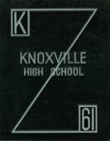 Knoxville High School 1961 yearbook cover photo