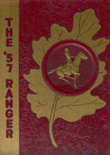 Rainelle High School 1957 yearbook cover photo