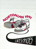 Norton High School 1991 yearbook cover photo