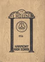 Harmony High School 1956 yearbook cover photo
