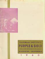 Sherman Institute 1960 yearbook cover photo