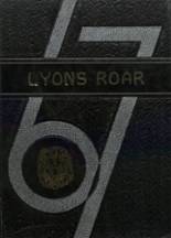 Lyons Village High School 1967 yearbook cover photo