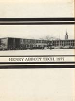 Abbott Technical High School 1977 yearbook cover photo