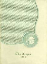New Troy High School 1954 yearbook cover photo