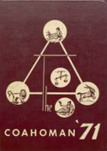 Coahoma Junior College 1971 yearbook cover photo