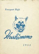 Freeport High School 1953 yearbook cover photo