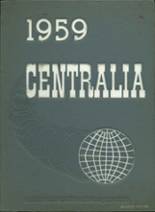 Bay City Central High School 1959 yearbook cover photo