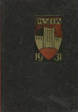 1931 Paseo High School Yearbook from Kansas city, Missouri cover image