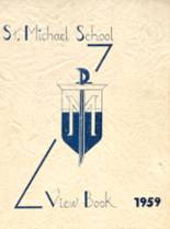 St. Michael High School 1959 yearbook cover photo