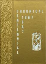 1967 Coe-Brown Northwood Academy Yearbook from Northwood, New Hampshire cover image