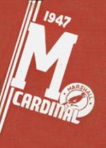 Marshall High School 1947 yearbook cover photo
