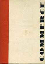Commerce High School 1933 yearbook cover photo