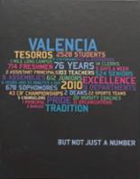 Valencia High School 2010 yearbook cover photo