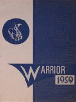 Wickes High School 1959 yearbook cover photo