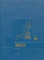 Beaverhead County High School 1968 yearbook cover photo