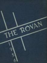 ROWVA High School 1956 yearbook cover photo