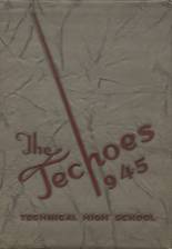 St. Cloud Technical High School 1945 yearbook cover photo