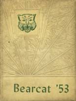 Brookland High School 1953 yearbook cover photo