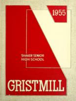 Shaker Heights High School 1955 yearbook cover photo