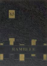 Roseville High School 1965 yearbook cover photo
