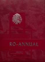 Roann High School 1960 yearbook cover photo