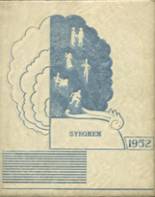Homer High School 1952 yearbook cover photo