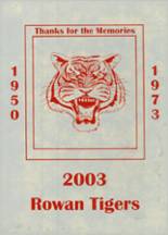 Hattiesburg High School 2003 yearbook cover photo