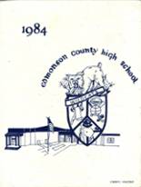 Edmonson County High School 1984 yearbook cover photo