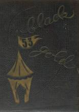 Perrysburg High School 1953 yearbook cover photo