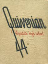 Wyandotte High School 1944 yearbook cover photo