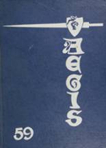 Tennyson High School 1959 yearbook cover photo